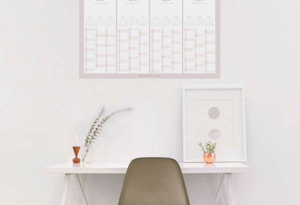 Wall-calendar-in-office