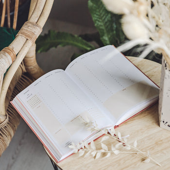 Ponderlily Weekly Planner 2023, Midnight Blue (Monday start)