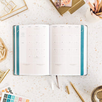 Calendar page of the daily planner