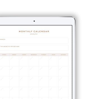 Ponderlily -Monthly-Printable-Calendar-on-iPad