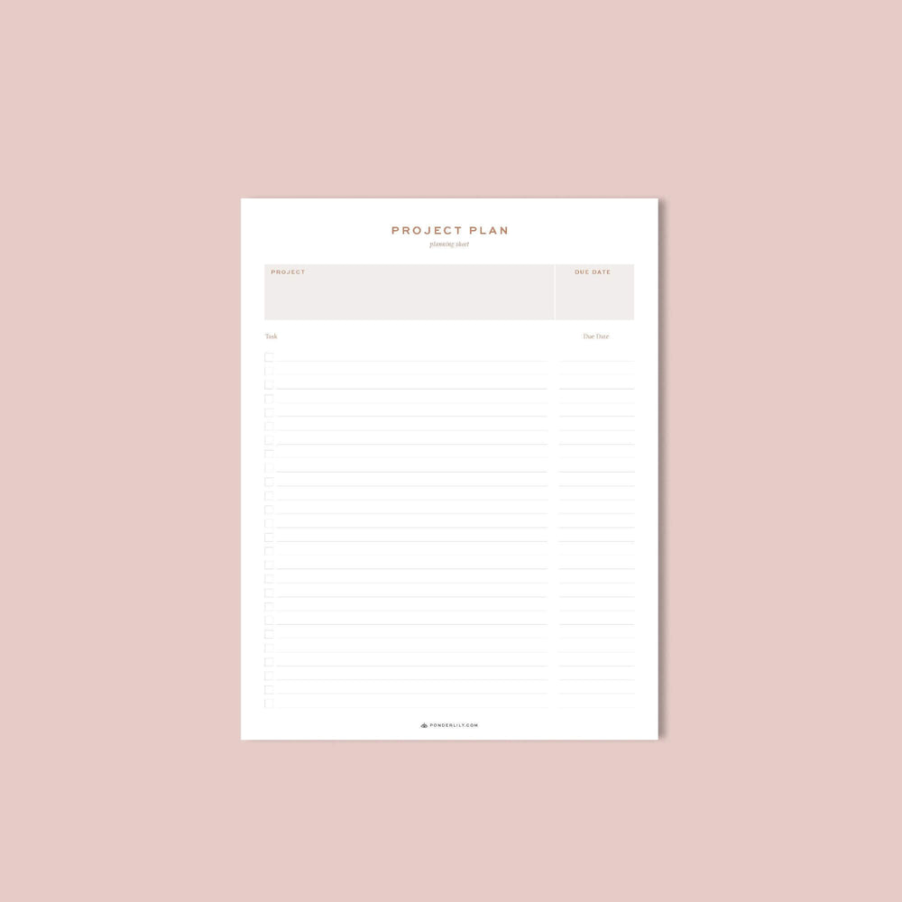 Ponderlily-Project-Plan-Printable