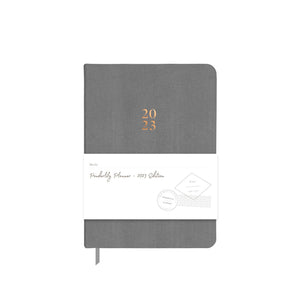 Ponderlily 2023 Daily Planner, Charcoal
